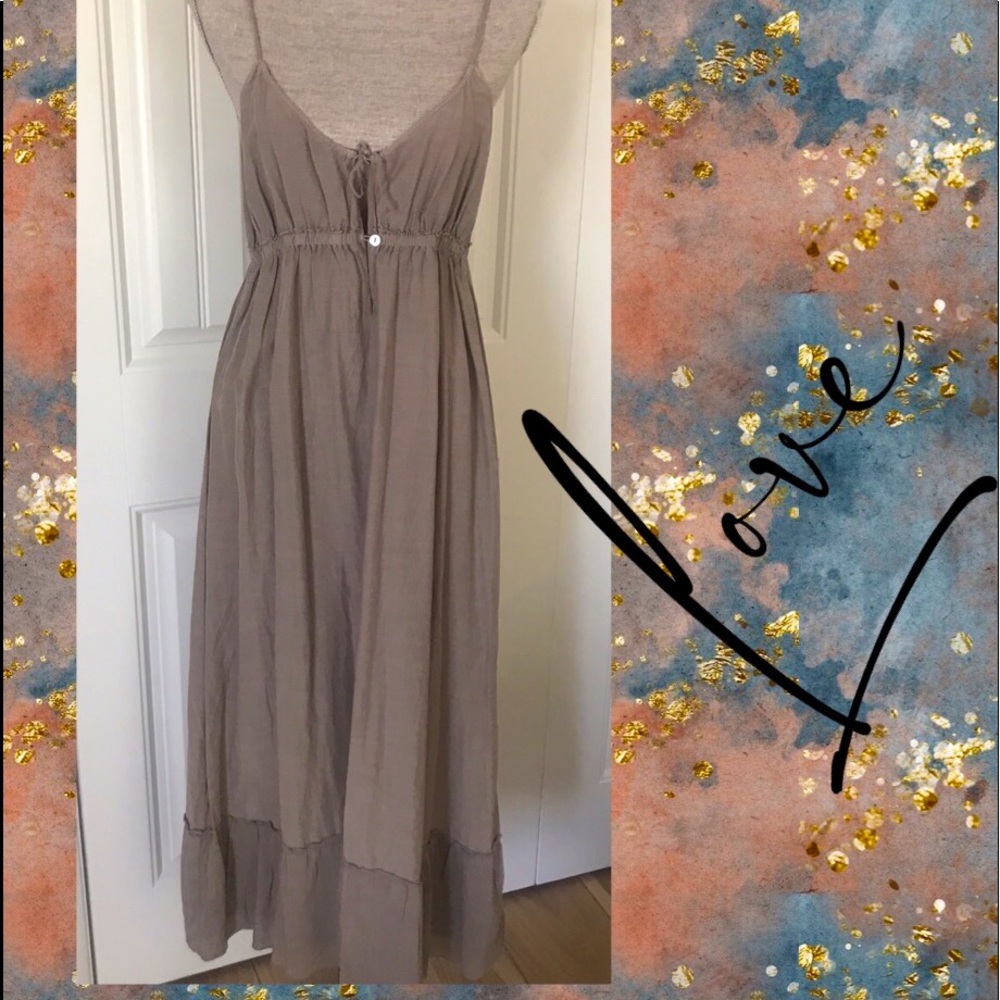 NWT SACK'S 🍃 NY Boutique I LOVE THIS DRESS  Boho Chic  SZ:L